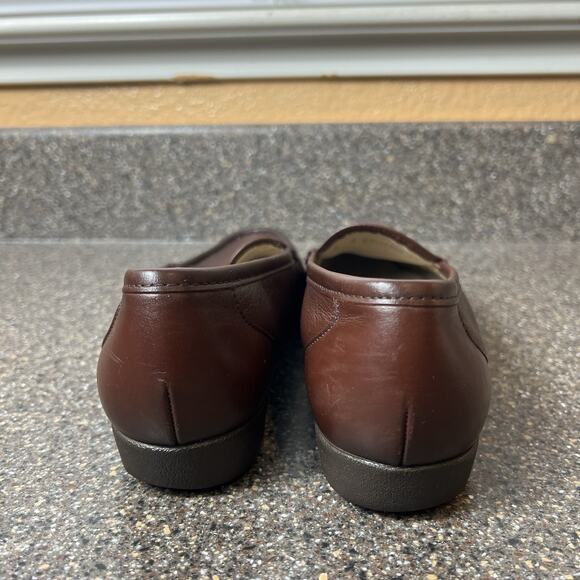 SAS Tripad Comfort Womens Sz 8 S Leather Flats Casual Brown Slip On Loafer Shoes - Picture 8 of 10